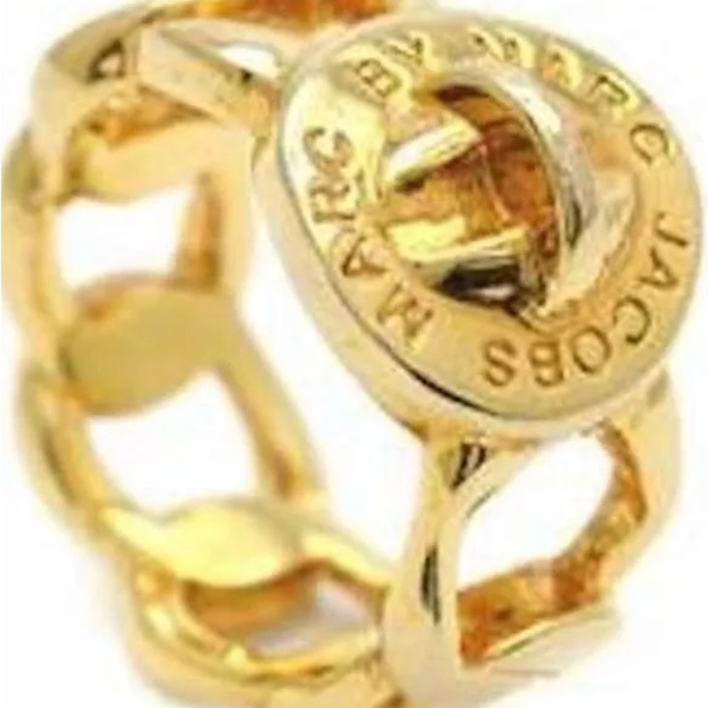 Marc by Marc Jacobs Women's Katie Ring Oro Ring SM/MD (6-7) - Picture 5 of 5